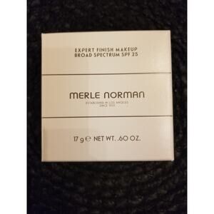 Merle Norman Expert Finish Makeup SANDY BEIGE .60oz SPF 25 NIB